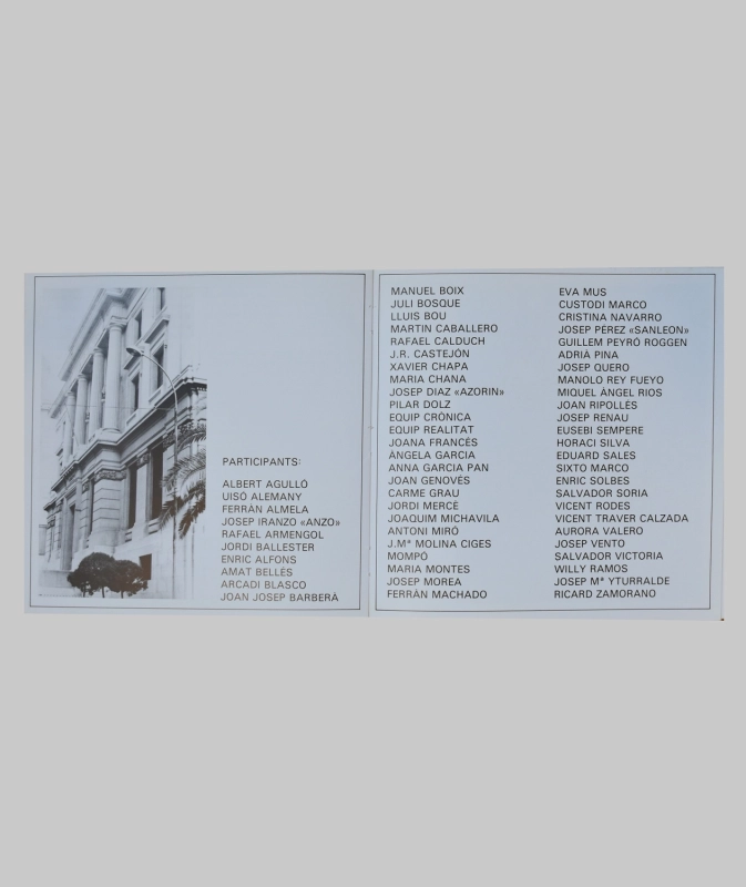 PLÀSTICA VALENCIANA CONTEMPORÀNIA