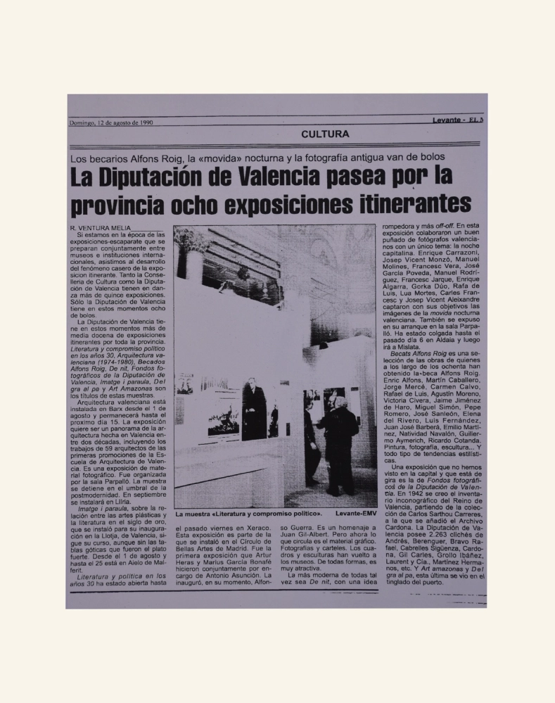 La Diputación de Valencia pasea por la provincia ocho exposiciones itinerantes