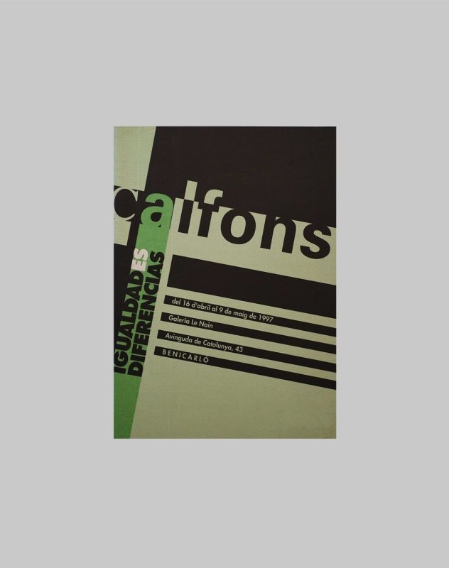 Catálogo individual Enric Alfons en Benicarló