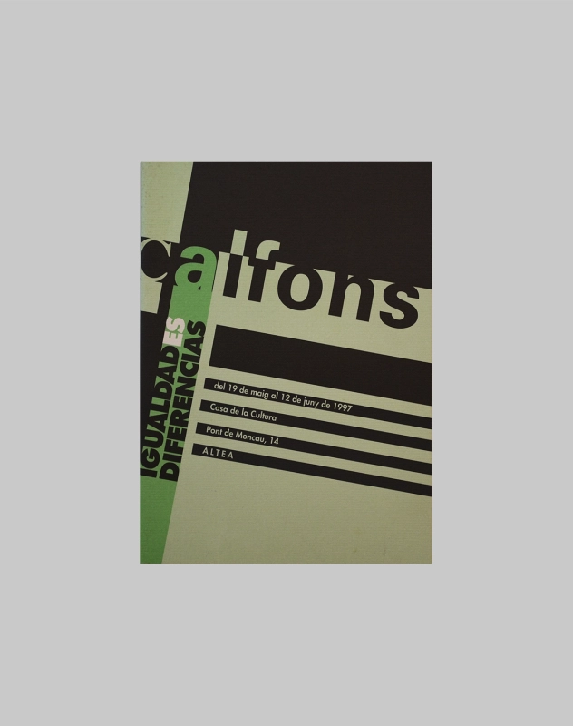 Catálogo individual Enric Alfons en Altea