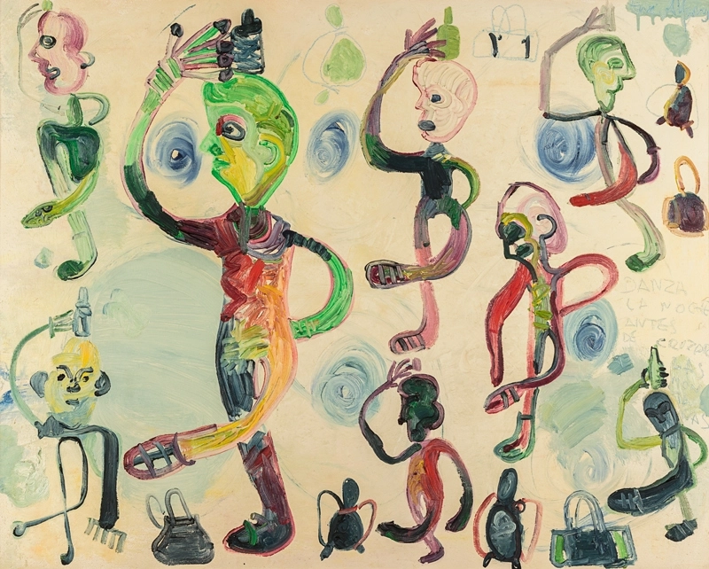 Danza la noche antes de cruzar la montaña, c.1997-1998