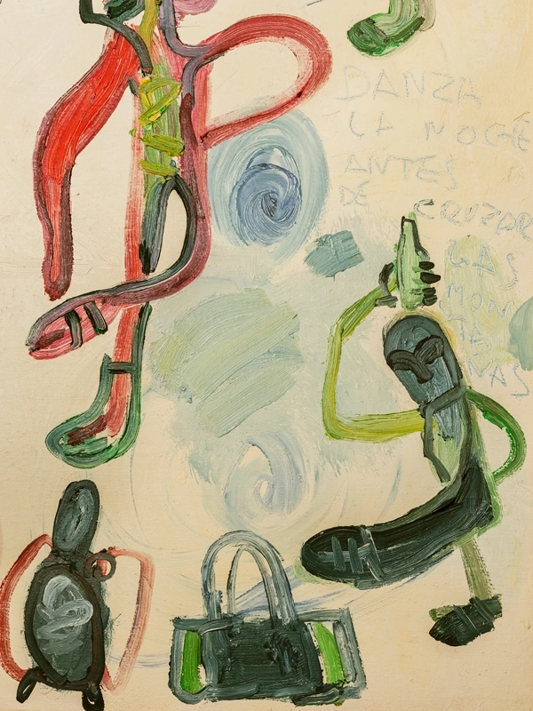 Danza la noche antes de cruzar la montaña, c.1997-1998