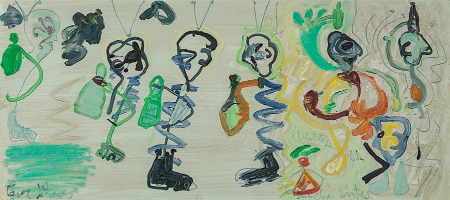 S/T (Danza la noche antes de cruzar la montaña), c.1997-1998