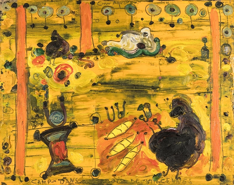 Untitled (Camp dans le bois de Vincennes),  c.1995