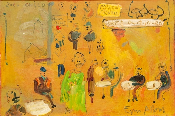 Untitled (Café Al Manara, Tánger), 1994