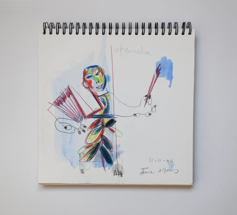 Untitled (Vendedor de flores), 2004
