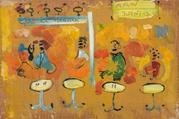 Untitled (Café Al Manara, Tánger), 1994