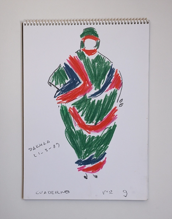 Cuadernos de viaje. Sahara Occidental, 1989