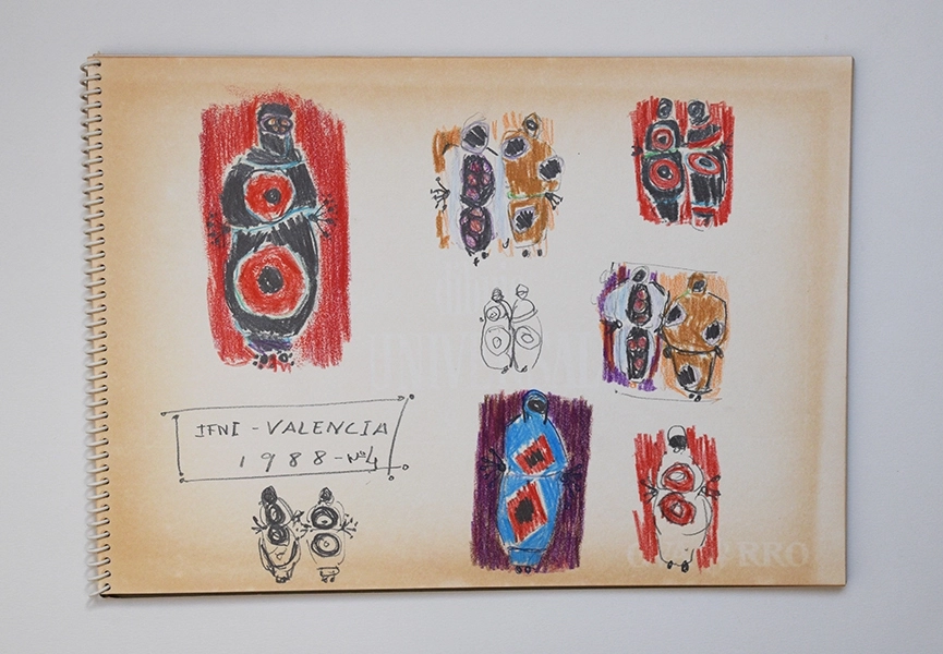 Travel notebooks. Morocco, 1988