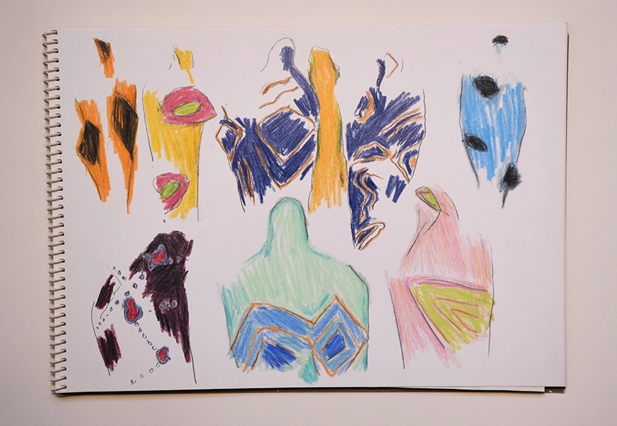 Travel notebooks. Mauritania, 1990