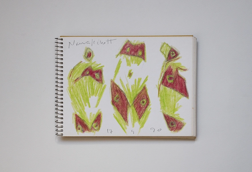 Travel notebooks. Mauritania, 1990