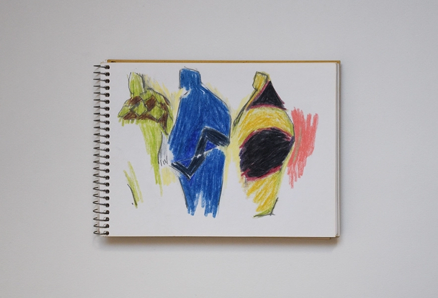 Travel notebooks. Mauritania, 1990