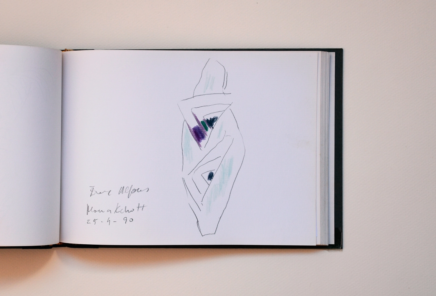 Travel notebooks. Mauritania, 1990