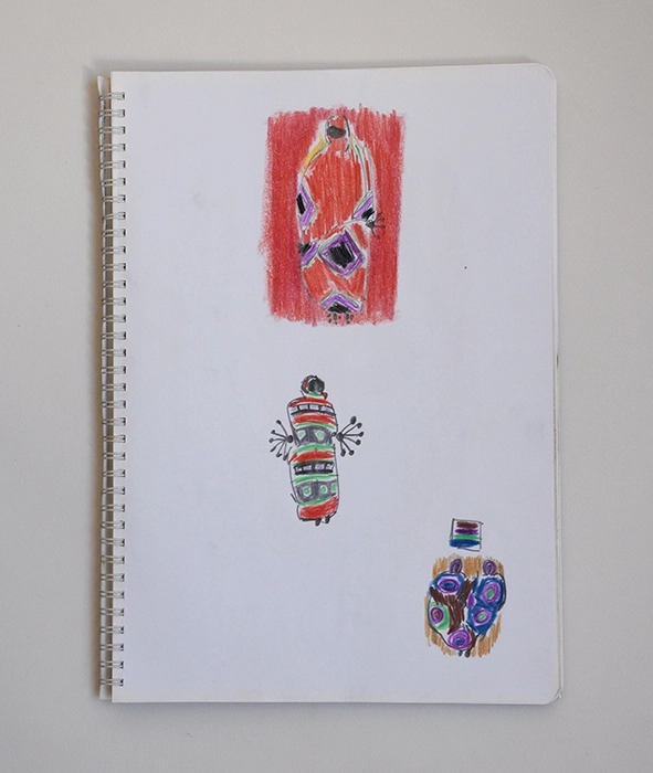 Travel notebooks. Morocco, 1988
