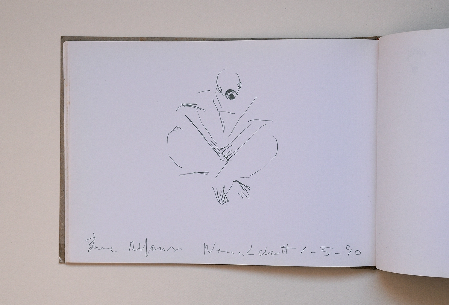Travel notebooks. Mauritania, 1990