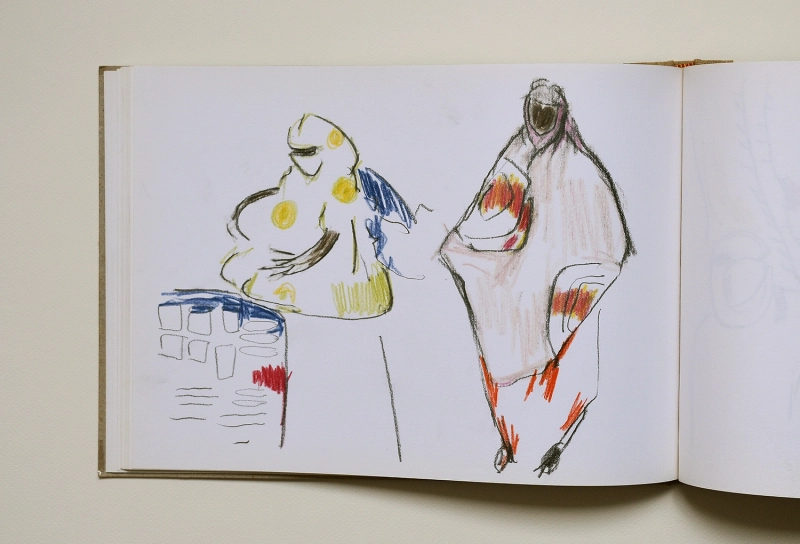 Travel notebooks. Mauritania, 1990