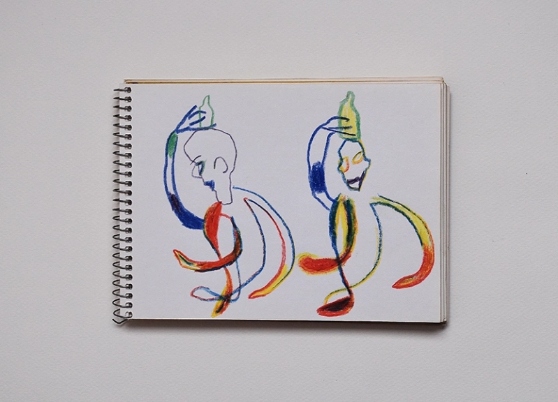 S/T (Danza la noche antes de cruzar la montaña), c.1997